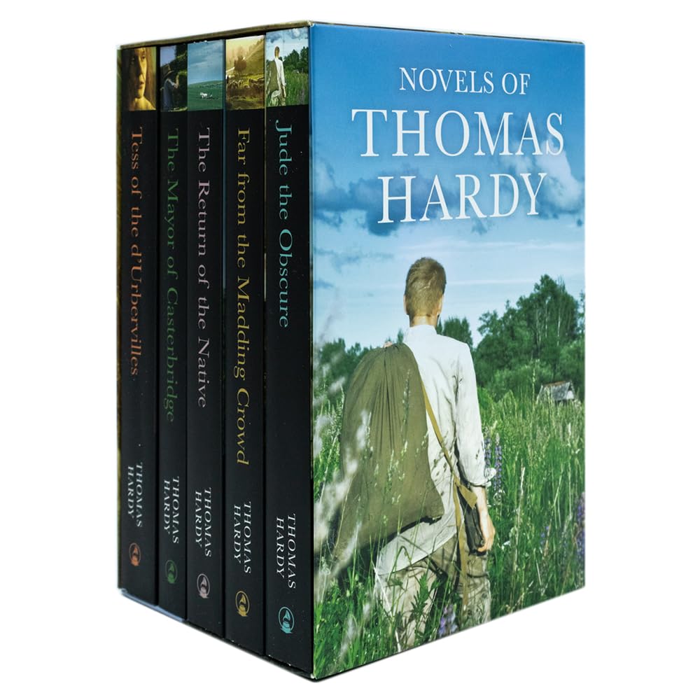 The Novels Of Thomas Hardy 5 Books Set (The Mayor of Casterbridge, Tess of the d'Urbervilles) - Lets Buy Books
