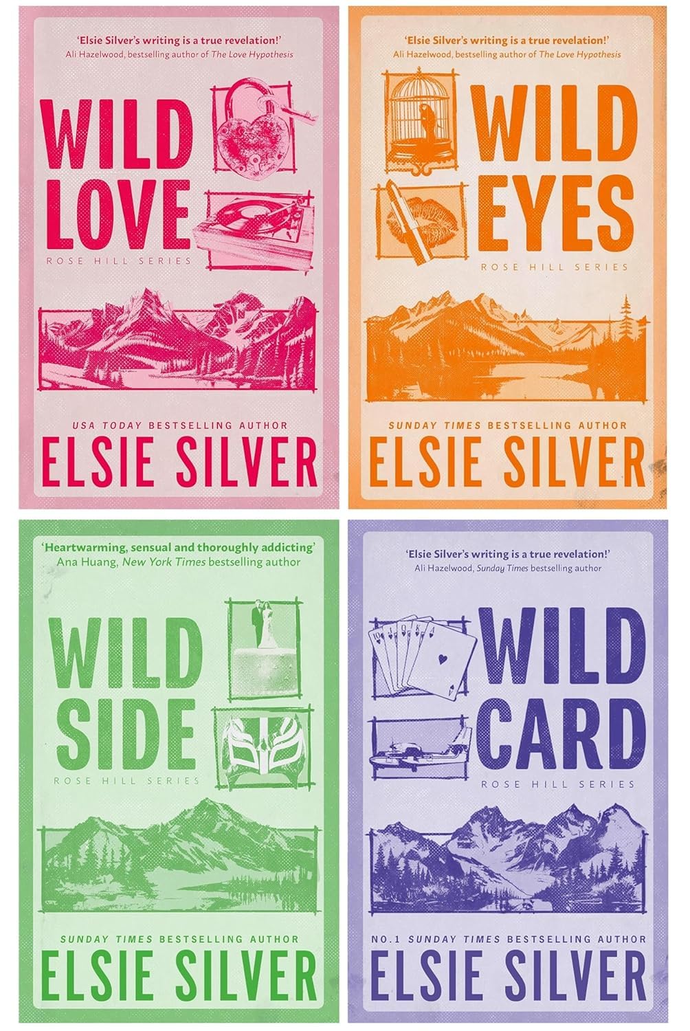 Rose Hill Series by Elsie Silver 4 Books Collection Set - Fiction - Paperback - Lets Buy Books