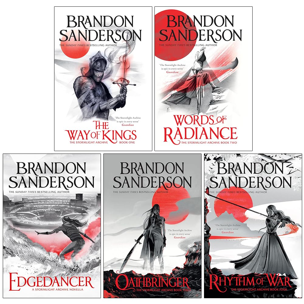 The Stormlight Archive Series 5 Books Collection Set by Brandon Sanderson - Lets Buy Books