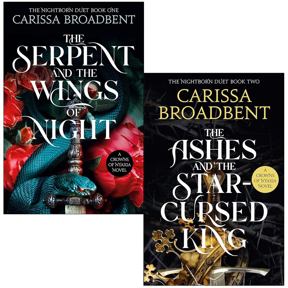 Carissa Broadbent 2 Book Set The Serpent And The Wings Of Night - Lets Buy Books
