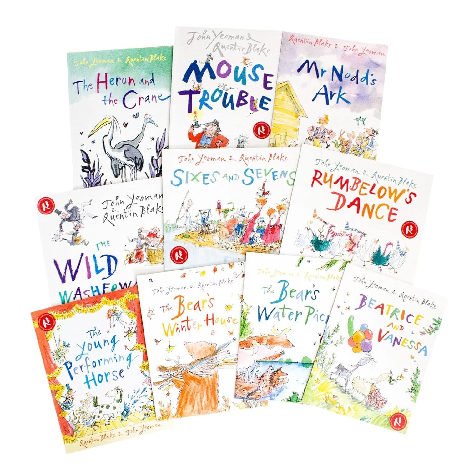 John Yeoman And Quentin Blake: Children's Classic Stories 10 Book Collection - Lets Buy Books