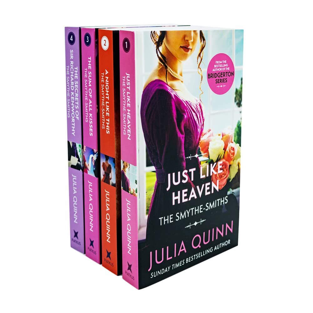 Smythe-Smith Quartet Series 4 Book Set Collection Julia Quinn Historical Regency Romance - Lets Buy Books