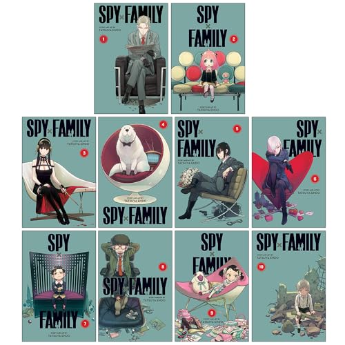 Spy x Family Volume 1-10 Books Collection Set By Tatsuya Endo - Lets Buy Books