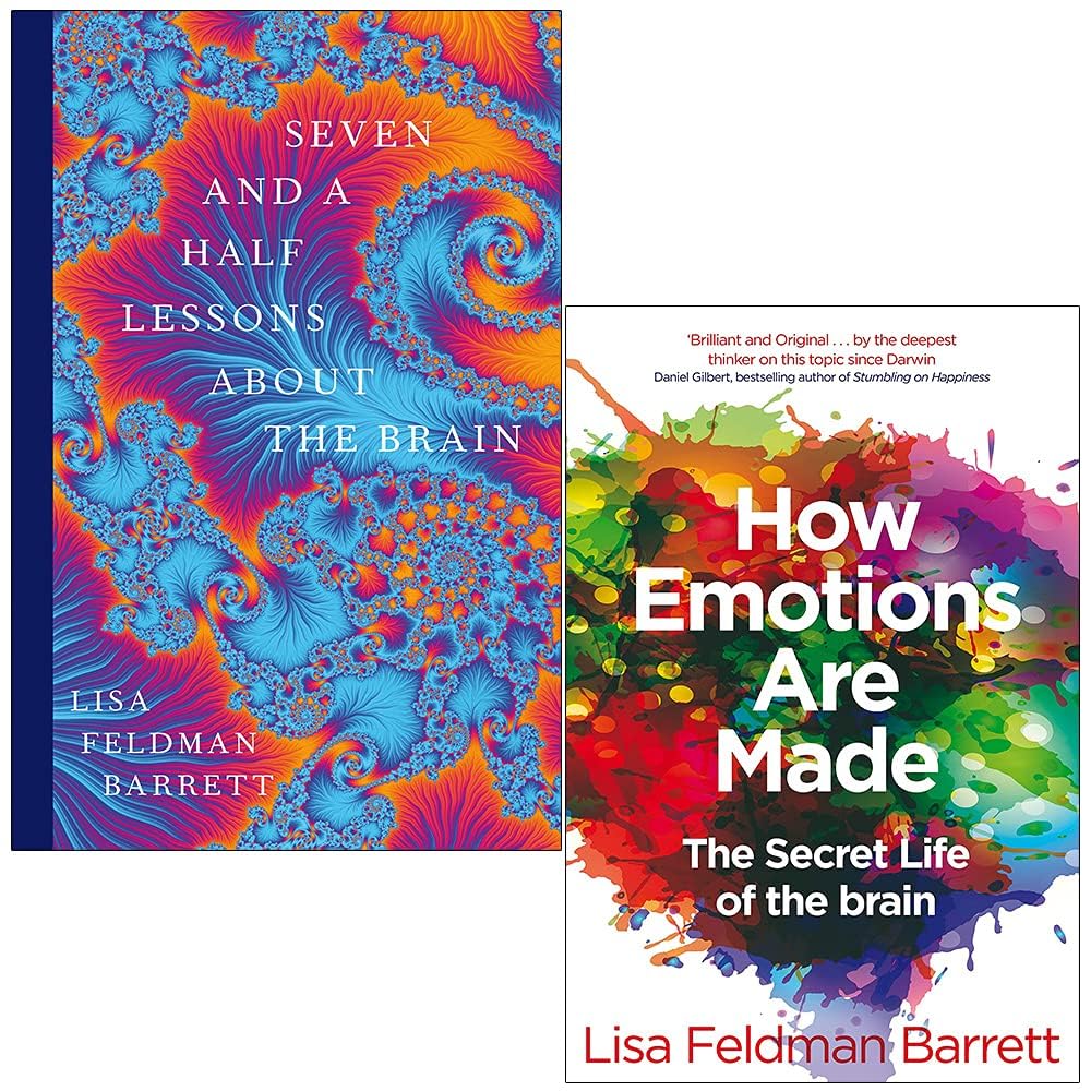 Lisa Feldman Barrett 2 Books Collection Set Half Lessons, How Emotions Are Made - Lets Buy Books