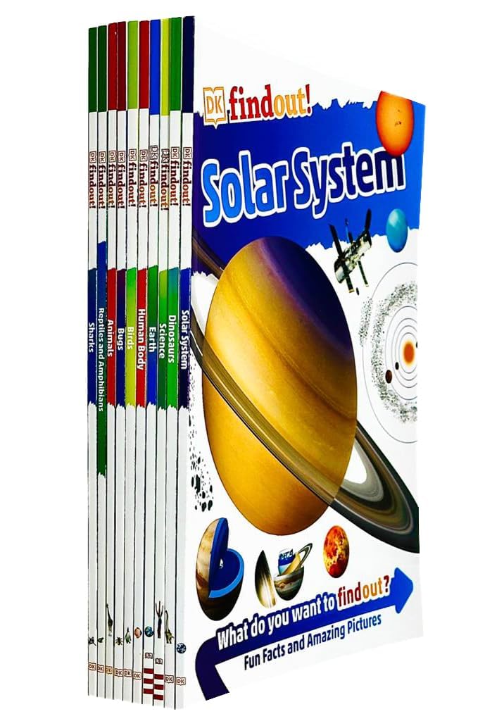 DK Findout! Series with Fun Facts and Amazing Pictures 10 Books Collection Set - Lets Buy Books