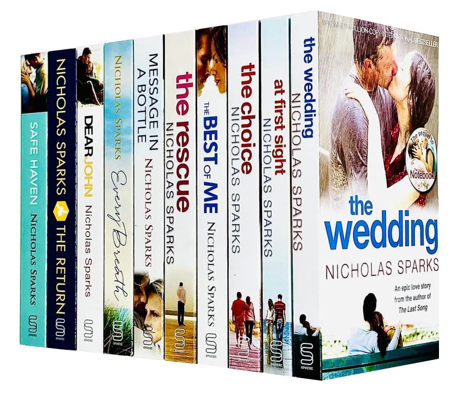 Nicholas Sparks Collection 10 Books Set - Lets Buy Books