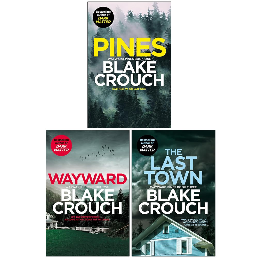 The Wayward Pines Trilogy Books Collection Set By Blake Crouch (Pines, Wayward, Last Town) - Lets Buy Books