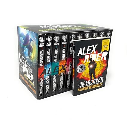 Alex Rider 11 Books Collection Set By Anthony Horowitz World Book Day Undercover - Lets Buy Books