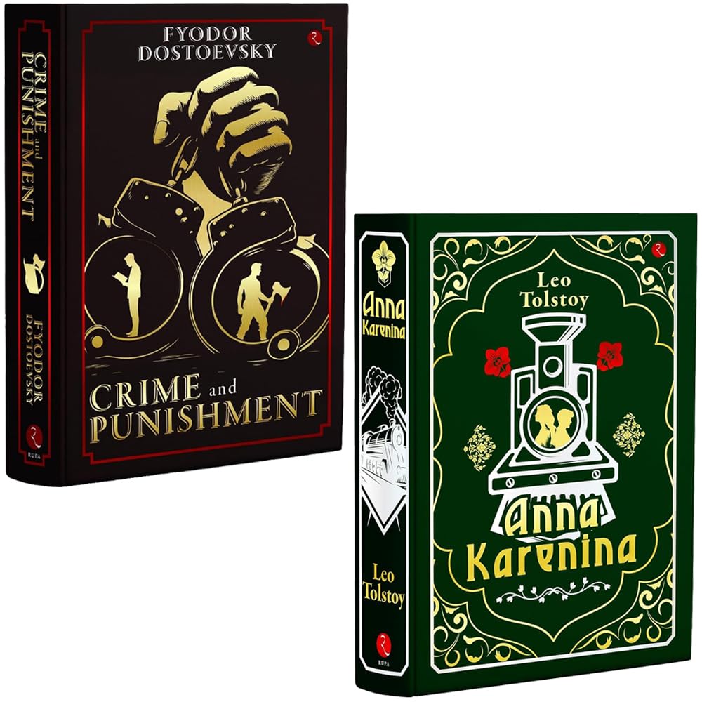 Russian Classics 2 Books Collection Set - Fiction - Hardback - Lets Buy Books