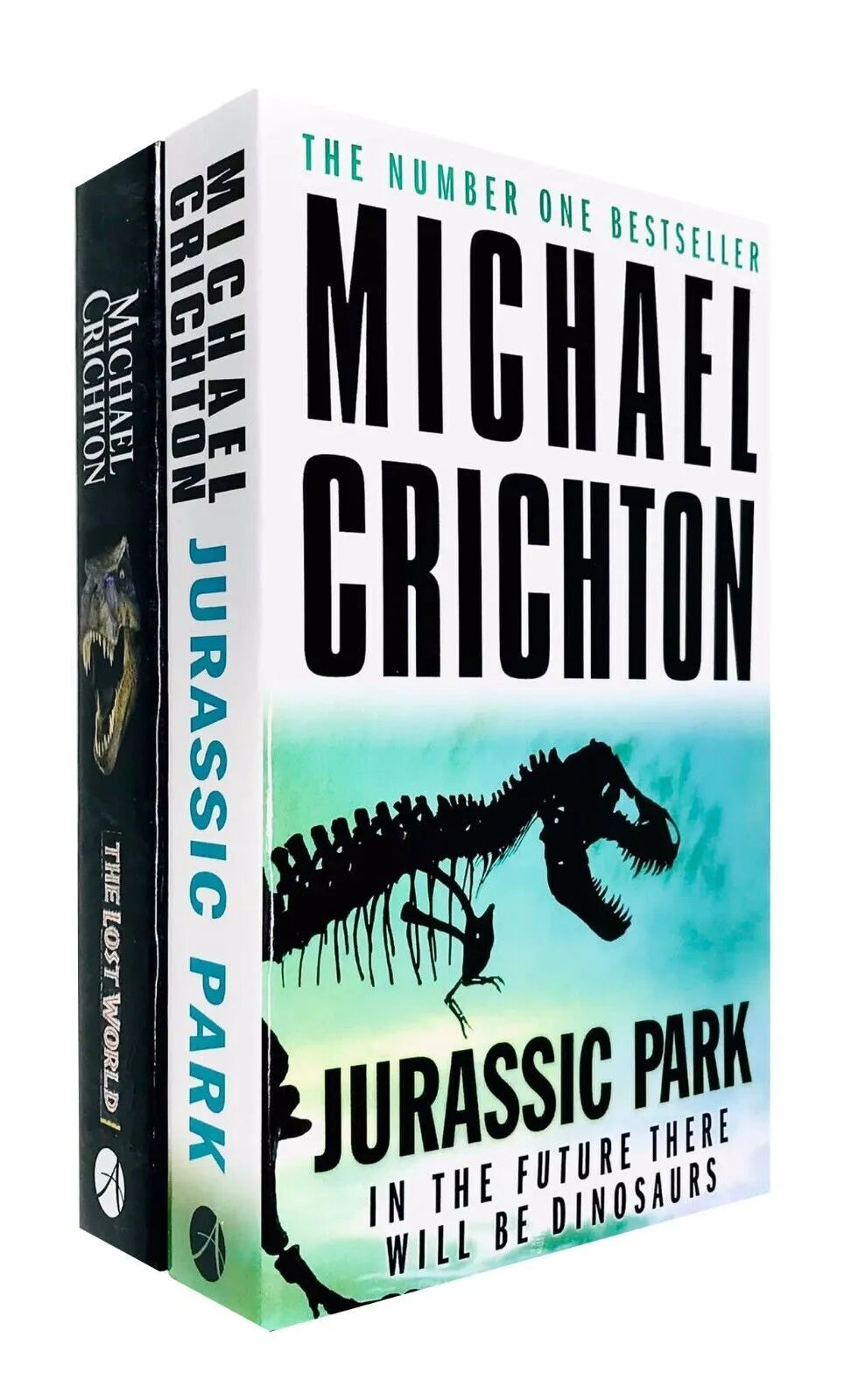 Michael Crichton Collection 2 Books Set ( The Lost World, Jurassic Park ) Paperback - Lets Buy Books