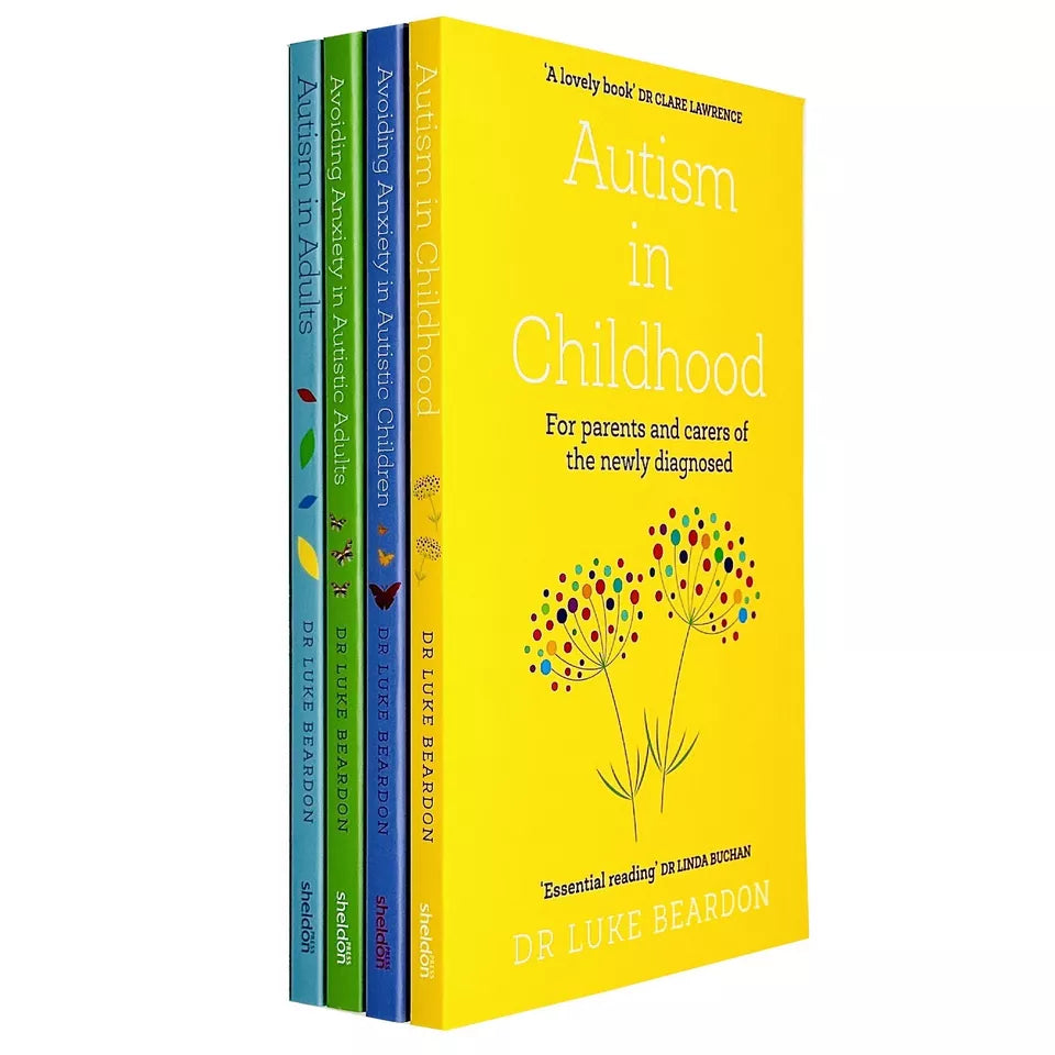 Luke Beardon Collection 4 Books Set (Autism in Adults, Avoiding Anxiety in Autistic Children) - Lets Buy Books