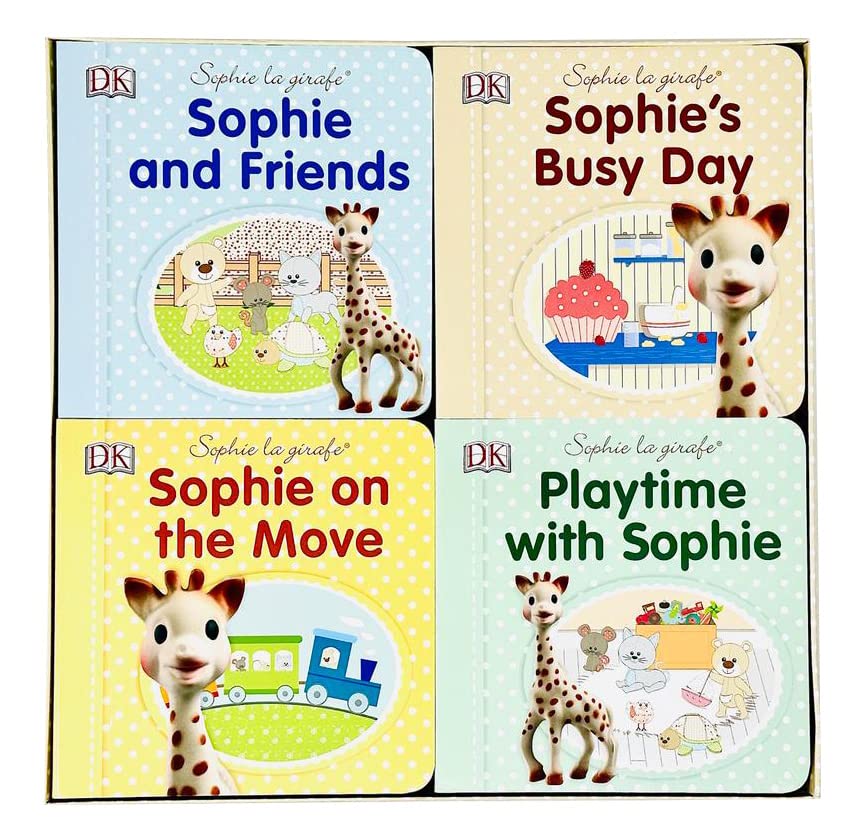 Sophie La Girafe 4 Books Collection Set - Ages 0–5 - Board Book - Lets Buy Books