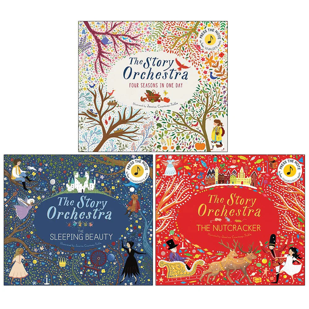 The Story Orchestra Collection 3 Books Set By Jessica Courtney-Tickle by Jessica Courtney-Tickle