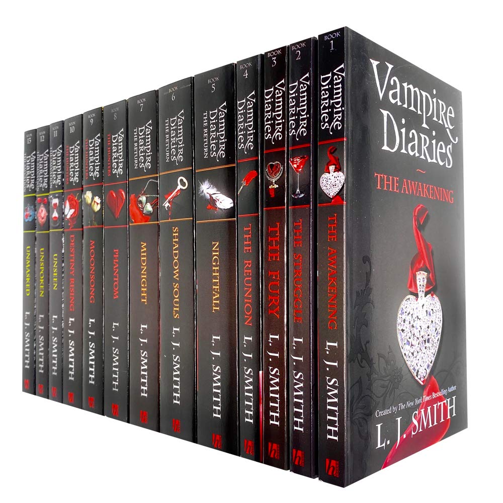 Vampire Diaries by L. J. Smith 13 Books Collection Set - Fiction - Paperback - Lets Buy Books