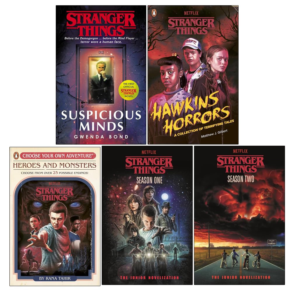 Stranger Things 5 Books Collection Set - Fiction - Paperback - Lets Buy Books
