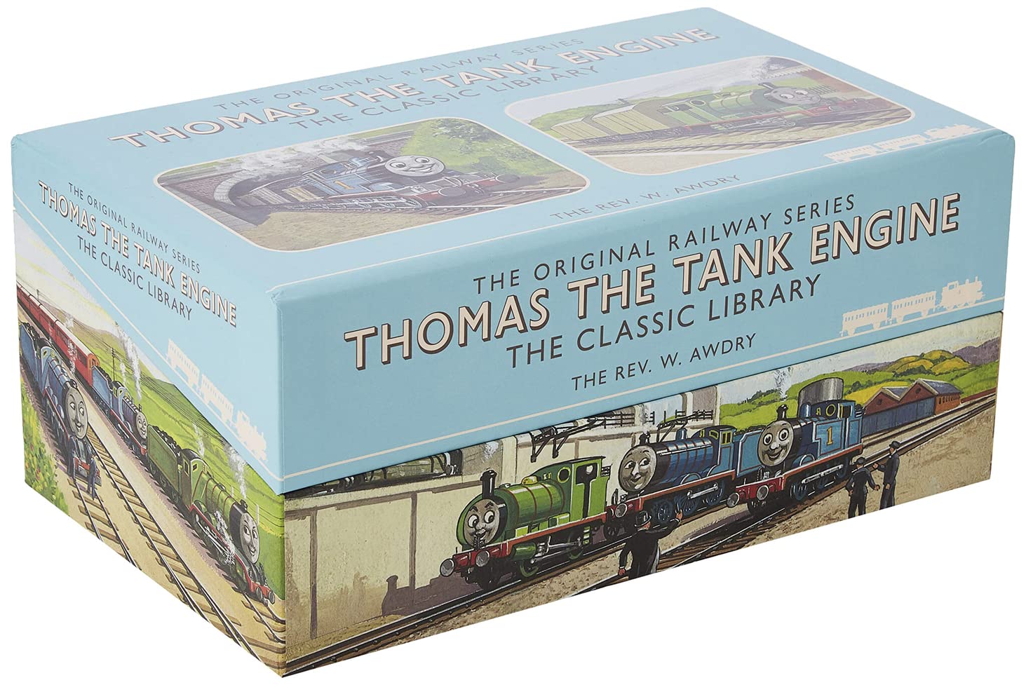 Railway Series Thomas Tank Engine Classic Library Collection 26 Books Set Rev. W. Awdry - Lets Buy Books