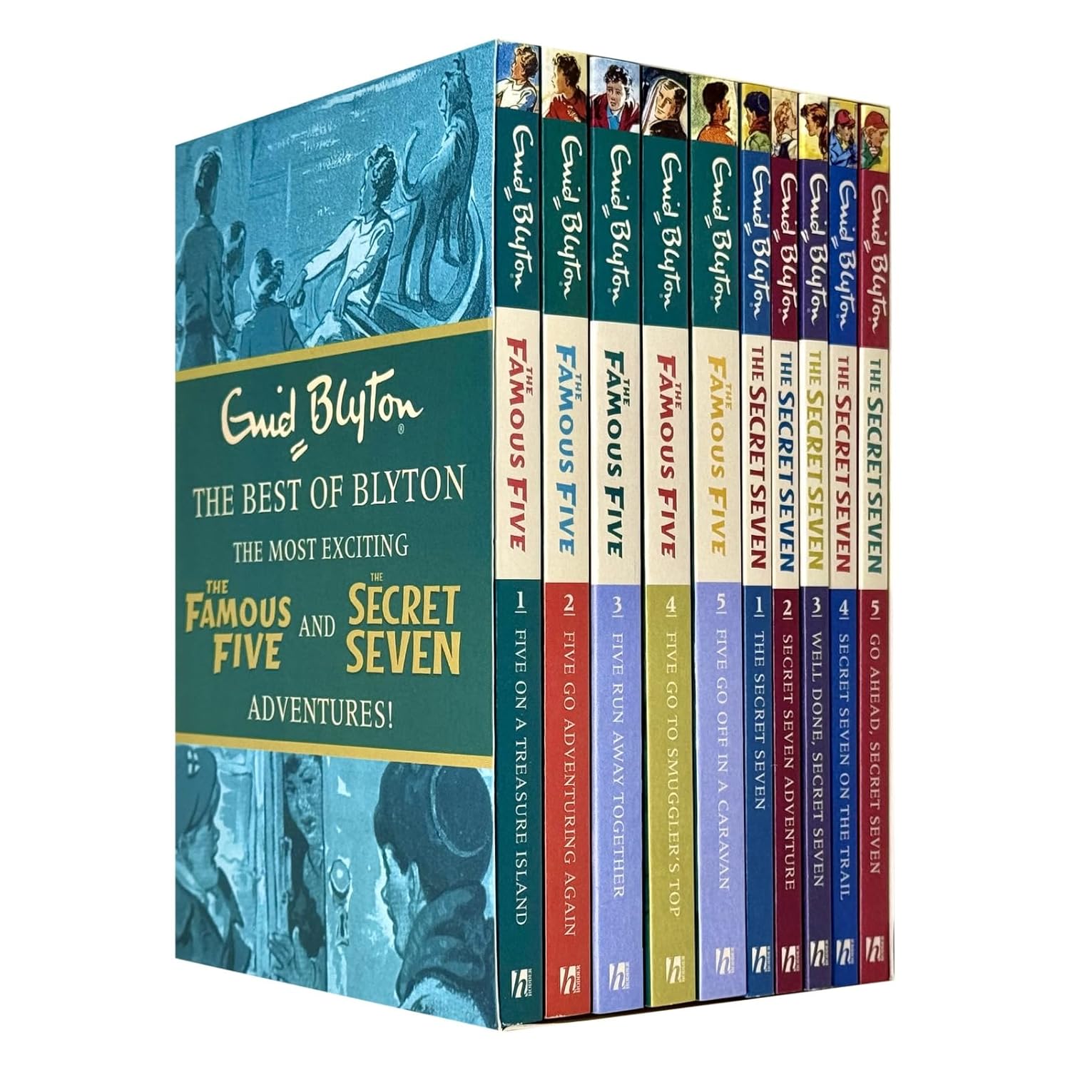 Enid Blyton Collection 10 Books Set - Ages 5+ - Paperback - Lets Buy Books