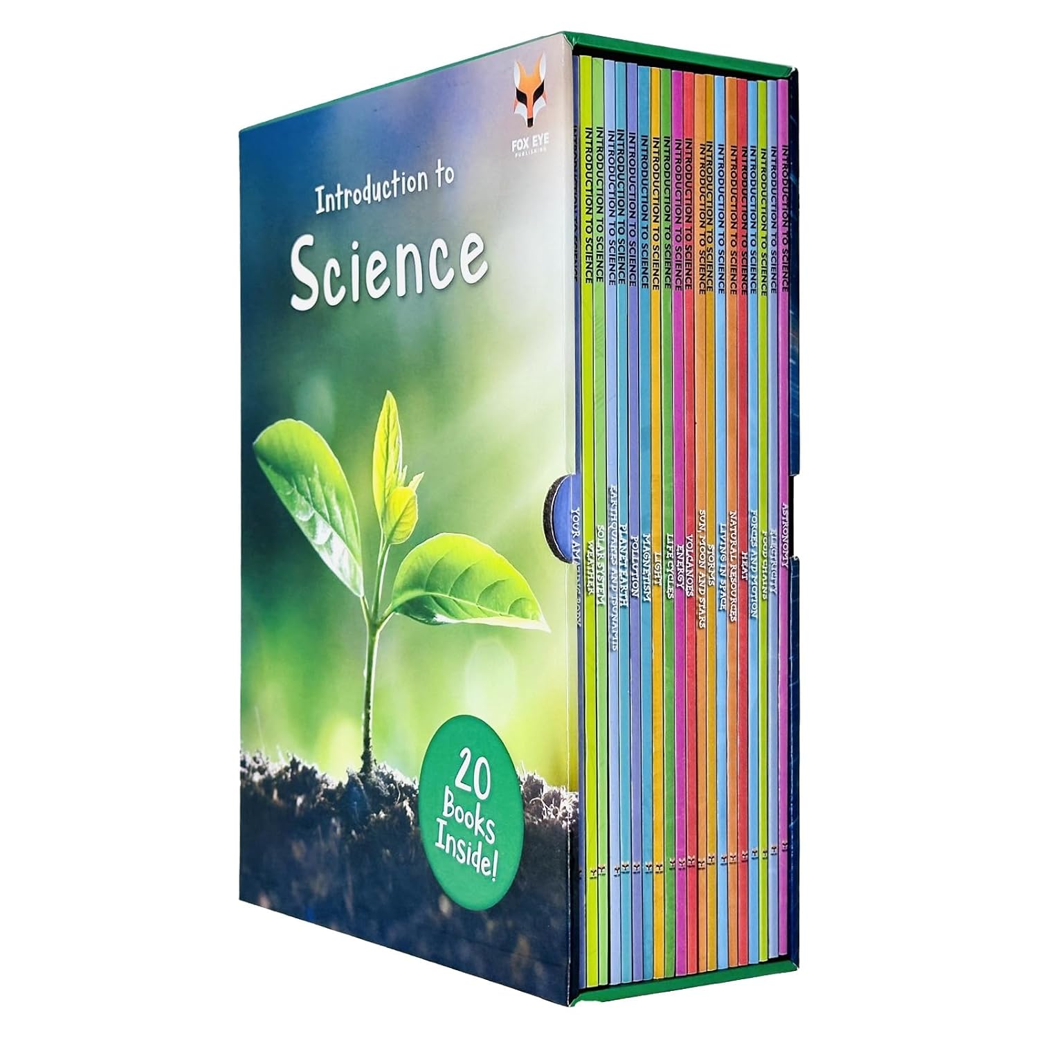 Introduction to Science for Beginners 20 Books Collection Box Set by Jasmine Brooke (Forces and Motion, Heat, Natural Resources) - Lets Buy Books