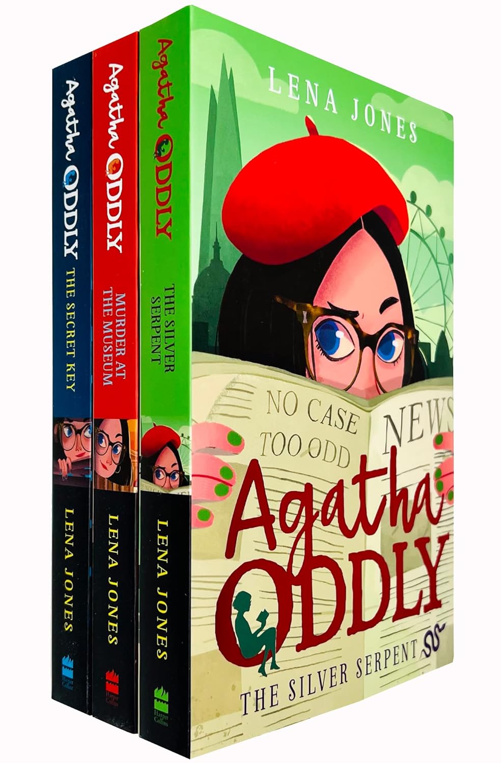 Agatha Oddly Detective Series by Lena Jones 3 Books Collection Set - Lets Buy Books