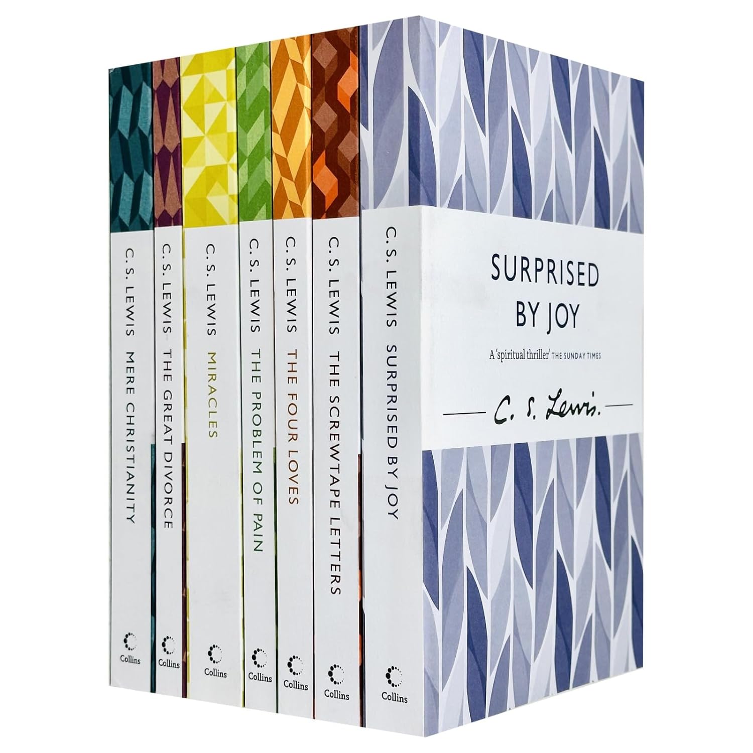 C. S. Lewis Signature Classic Collection 7 Books Set The Four Loves, The Problem of Pain, Miracles - Lets Buy Books