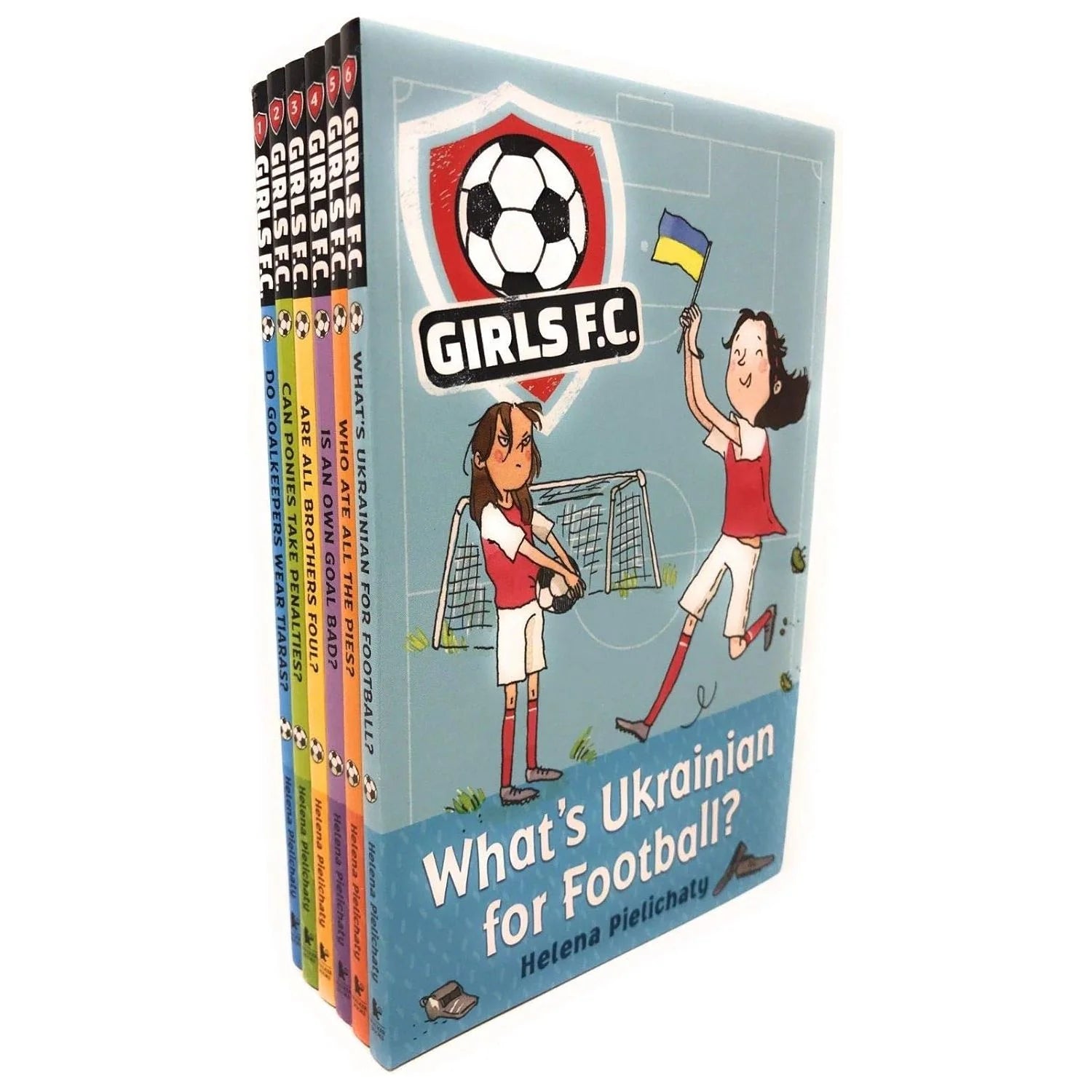 Girls FC Collection 6 Football Books Set by Helena Pielichaty - Lets Buy Books