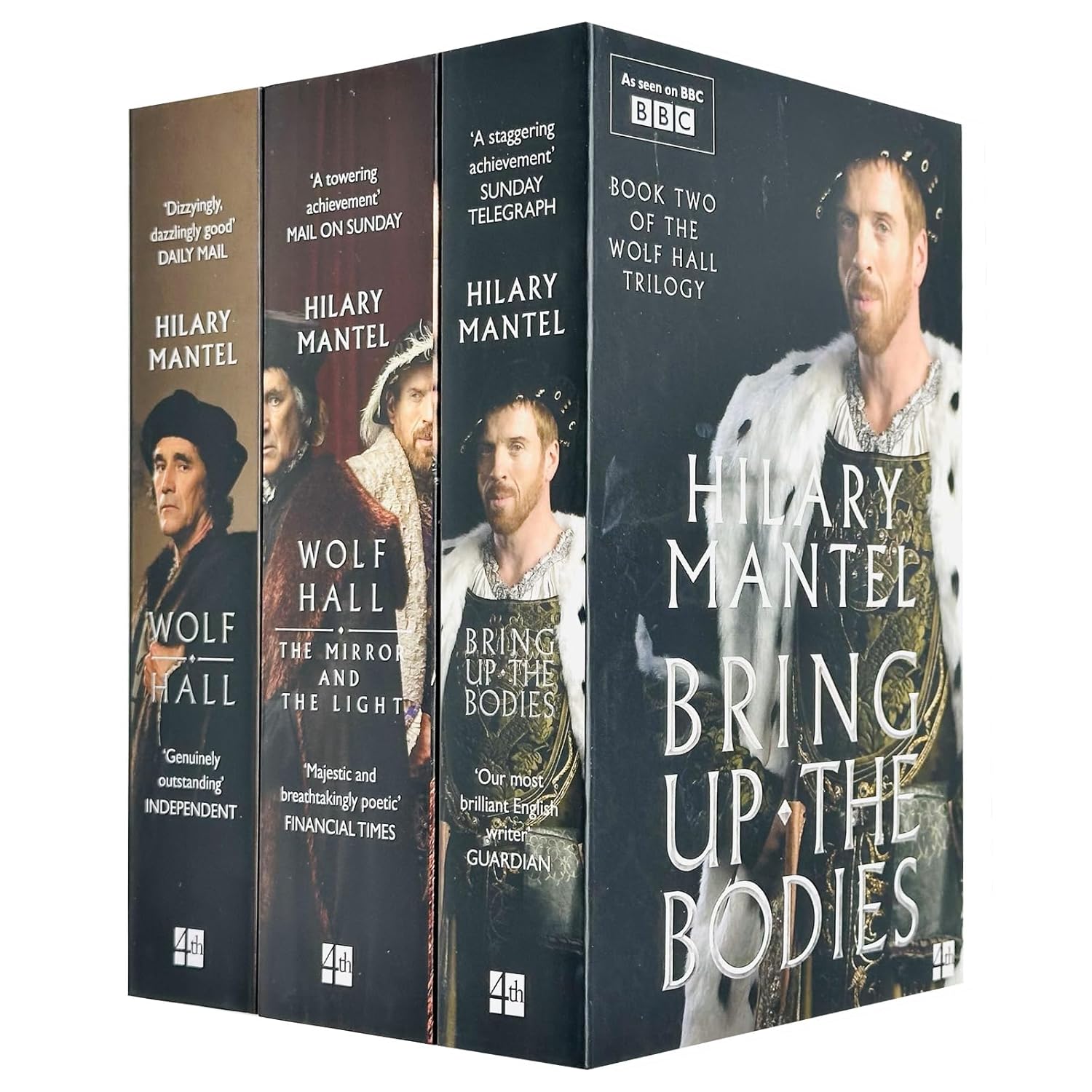 Wolf Hall Trilogy 3 Books Collection Set By Hilary Mantel (The Mirror and the Light) - Lets Buy Books