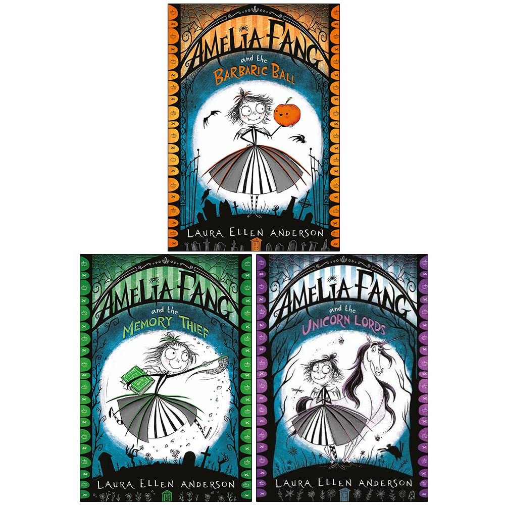 The Amelia Fang Series 3 Book Collection by Laura Ellen Anderson - Lets Buy Books
