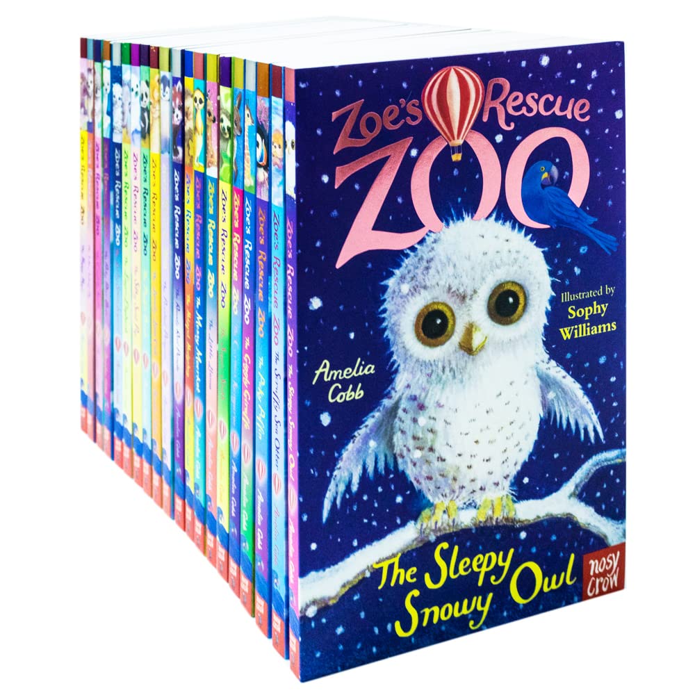 Zoe's Rescue Zoo Collection 20 Books Set By Amelia Cobb Paperback - Lets Buy Books