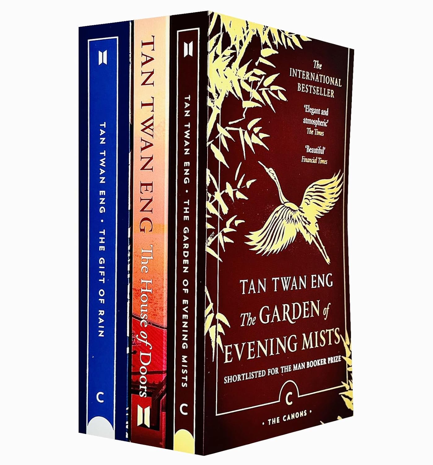 Tan Twan Eng 3 Book Set The Gift Of Rain The Garden Of Evening Mists The House Of Doors - Lets Buy Books