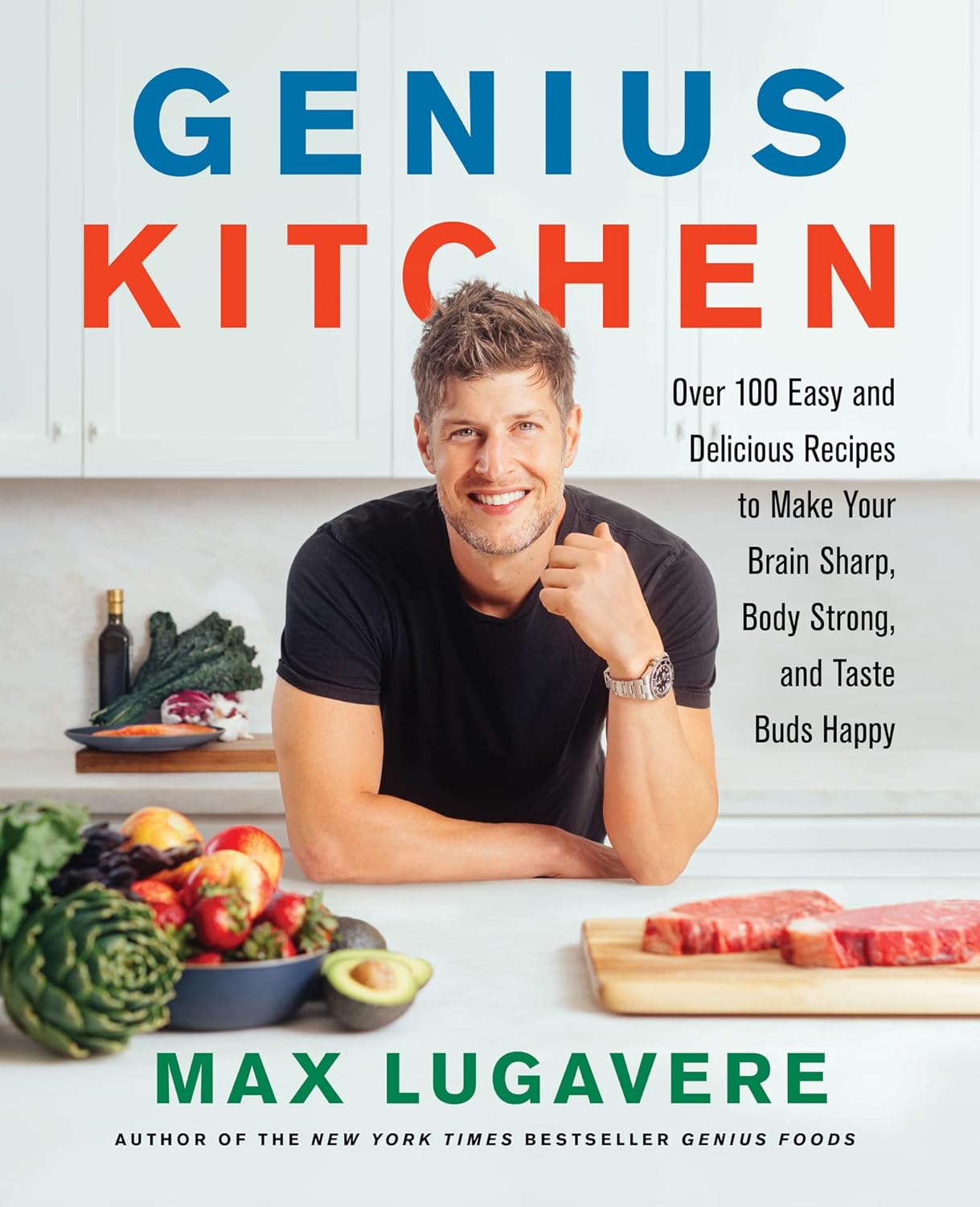 Genius Kitchen: Over 100 Easy Recipes by Max Lugavere - Non Fiction - Hardback - Lets Buy Books