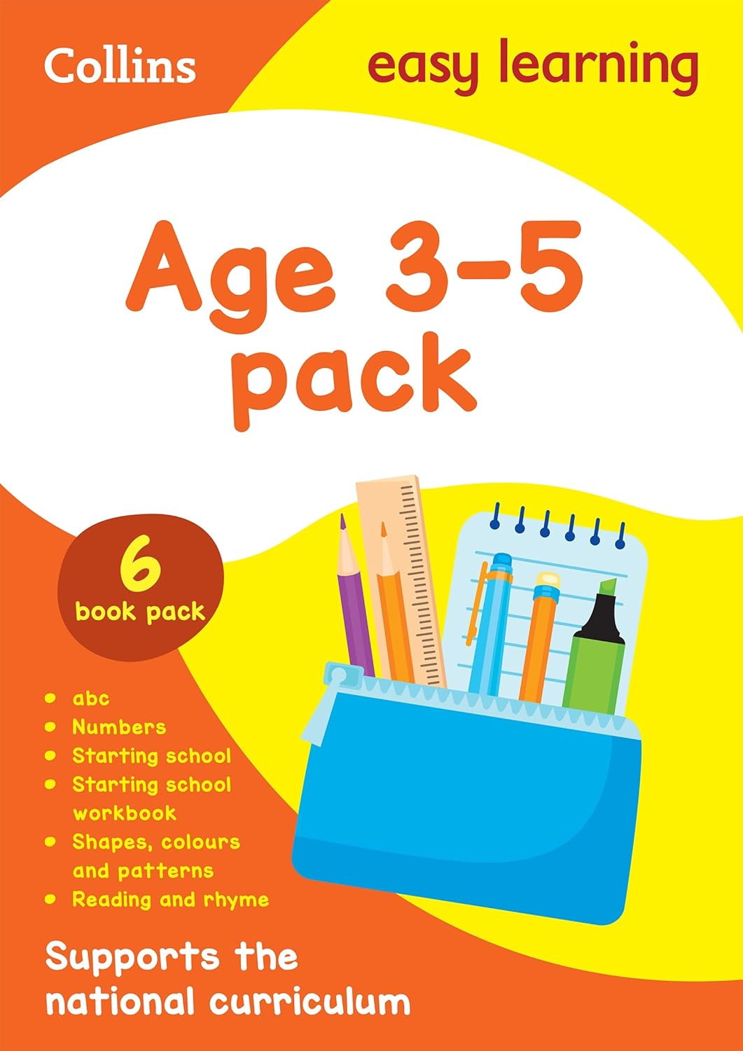 Collins Easy Learning Starter Set Ages 3–5: Ideal for home learning (Collins Easy Learning Preschool) - Lets Buy Books