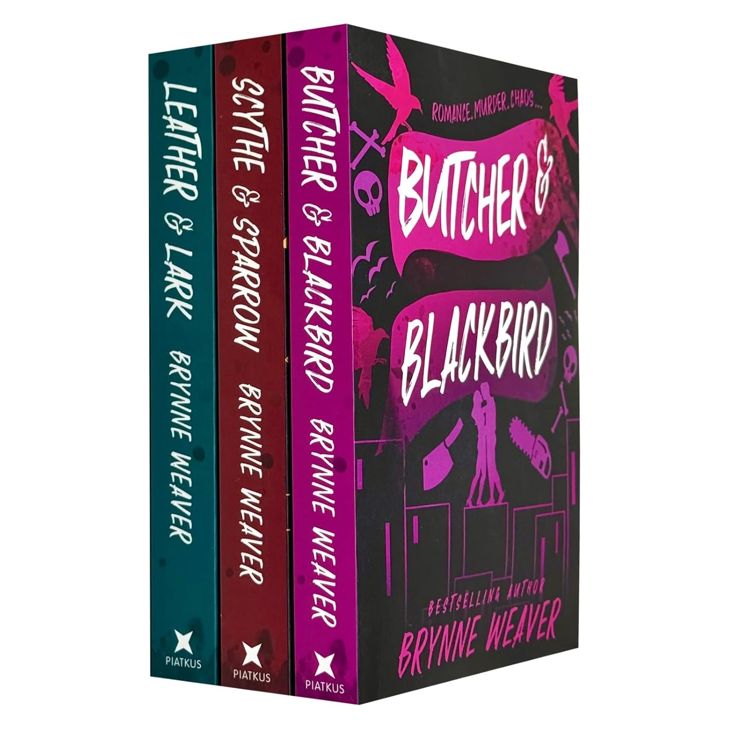 The Ruinous Love Trilogy By Brynne Weaver 3 books Collection Set (Leather and Lark, Butcher and Blackbird & Scythe and Sparrow) - Lets Buy Books