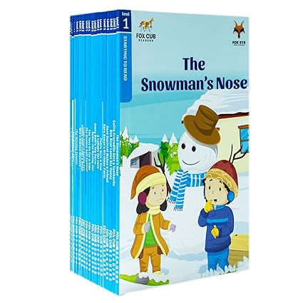 Fox Cub My First Graded Readers 18 Book Set Collection: Level 1 - Starting to Read - Lets Buy Books