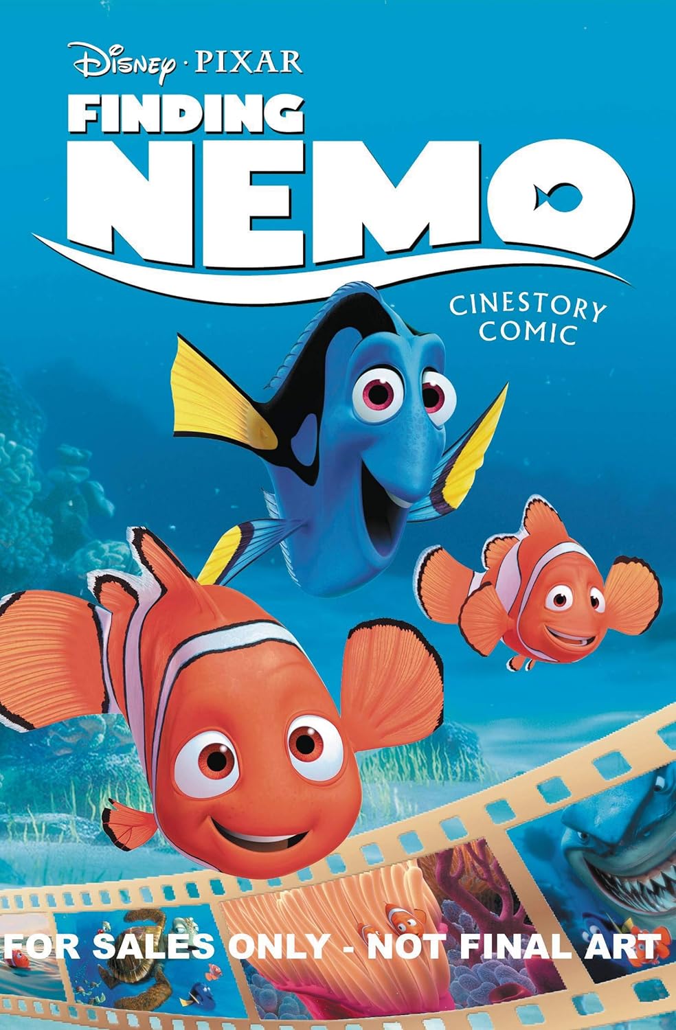 Disney-Pixar Finding Nemo Cinestory Comic by Disney-Pixar - Ages 3–7 - Paperback - Lets Buy Books