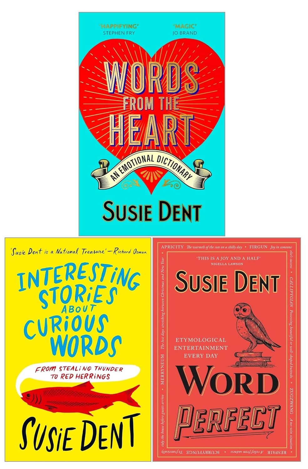 Susie Dent 3 Books Collection Set - Non Fiction - Paperback - Lets Buy Books