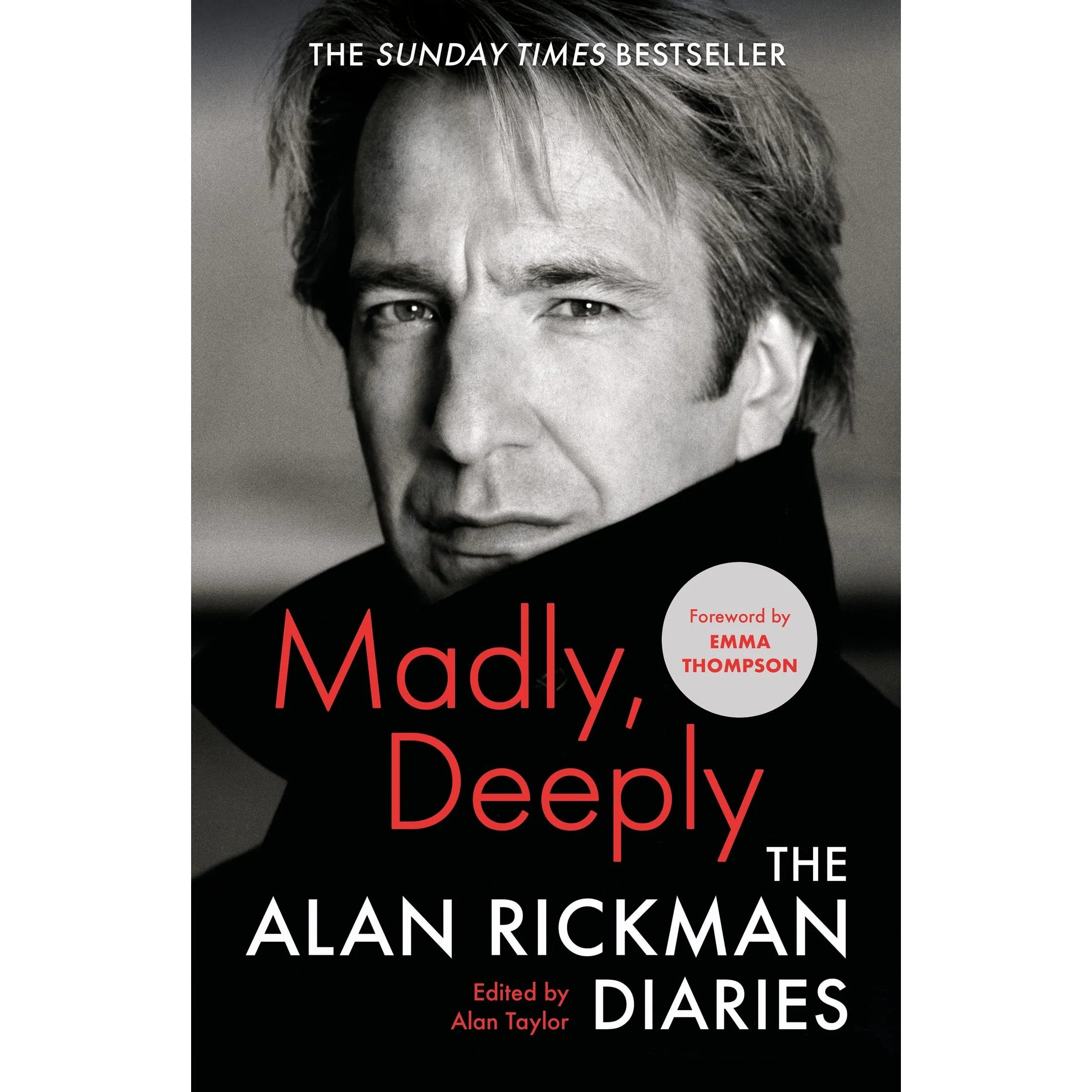Madly, Deeply: The Alan Rickman Diaries Hardcover - Lets Buy Books