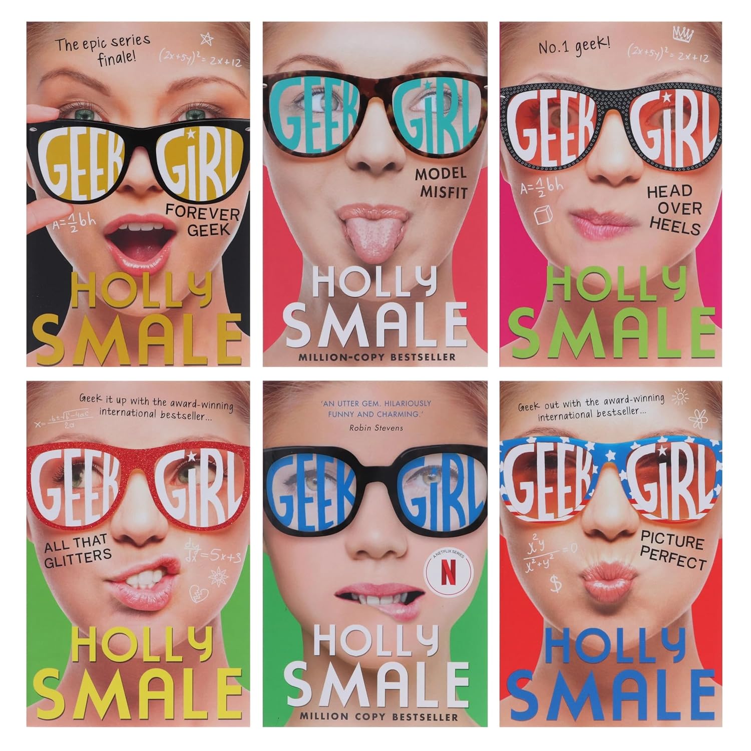 Geek Girl Series Collection 6 Book Set by Holly Smale (Book 1-6) Model Misfit - Lets Buy Books