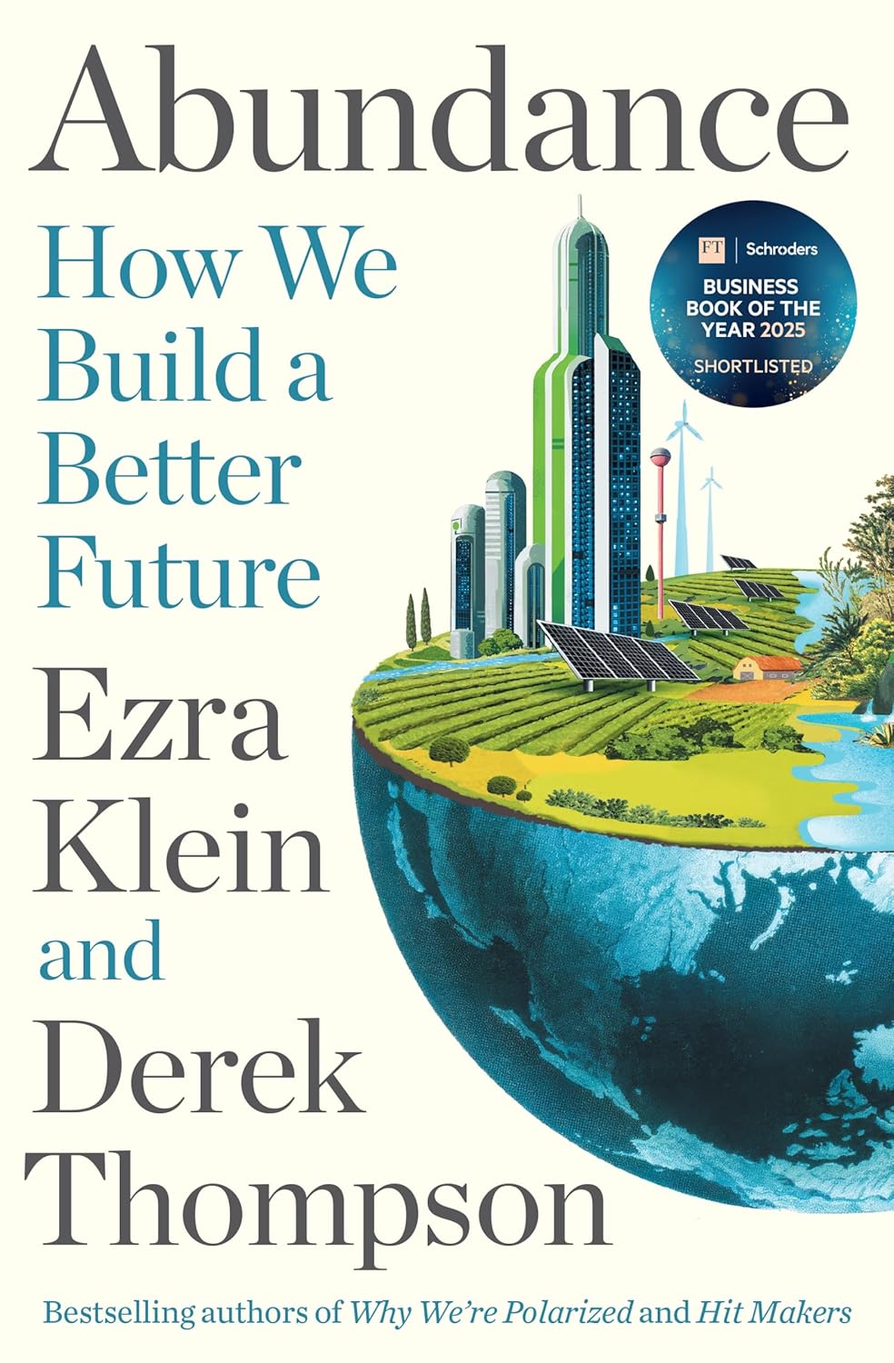 Abundance by Ezra Klein & Derek Thompson - Non Fiction - Paperback - Lets Buy Books