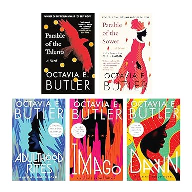 Lilith's Brood & Parable Series 5 Books Collection Set By Octavia Butler (Adulthood Rites, Dawn) - Lets Buy Books