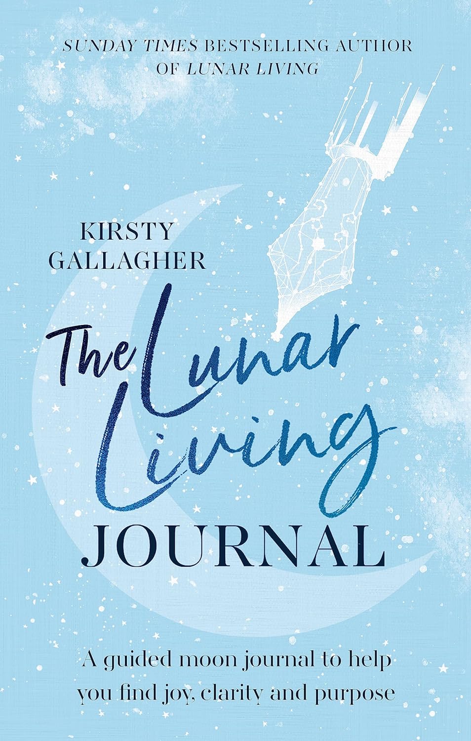 The Lunar Living Journal: A guided moon journal to help you find joy - Lets Buy Books