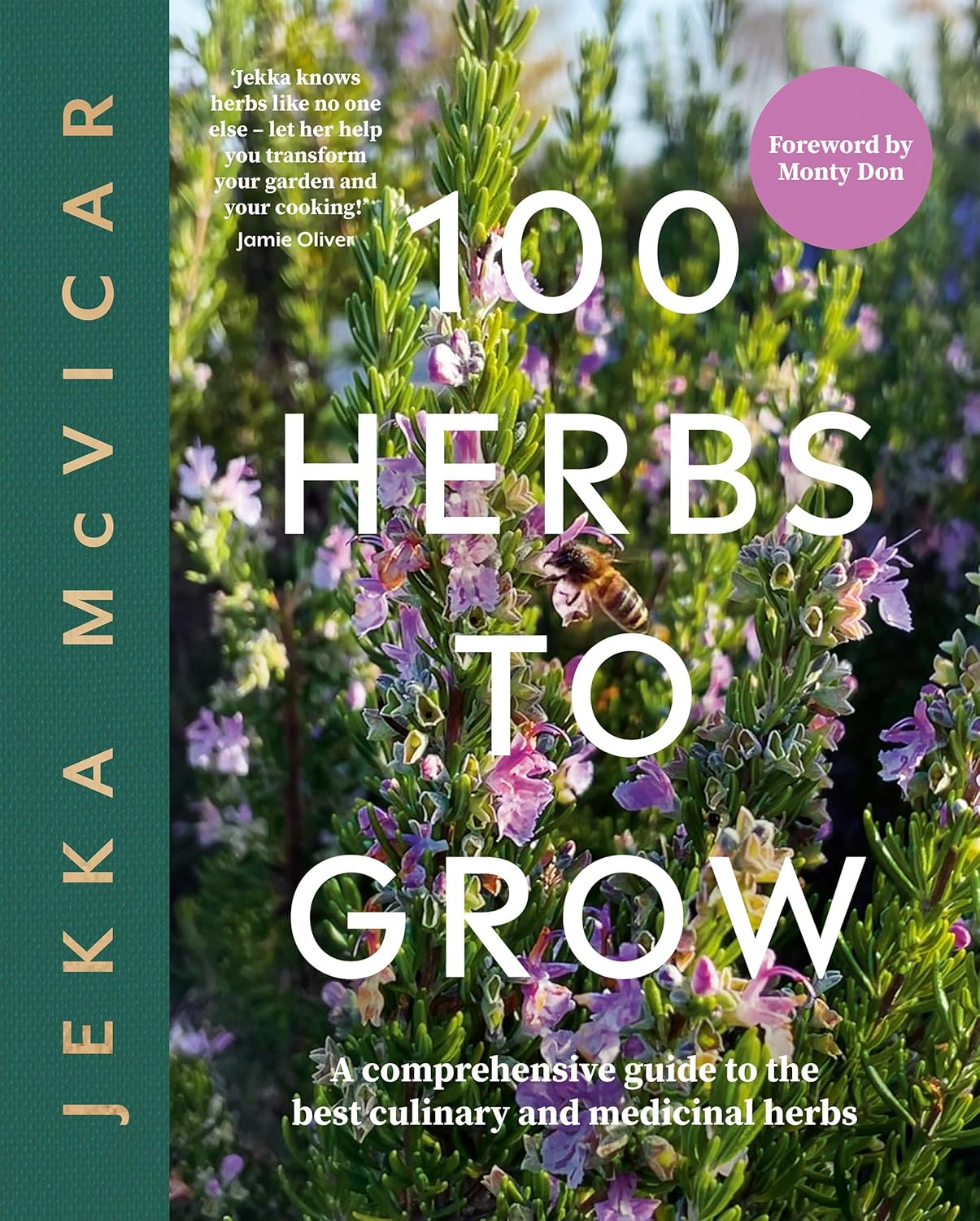 100 Herbs To Grow by Jekka McVicar - Non Fiction - Hardback - Lets Buy Books