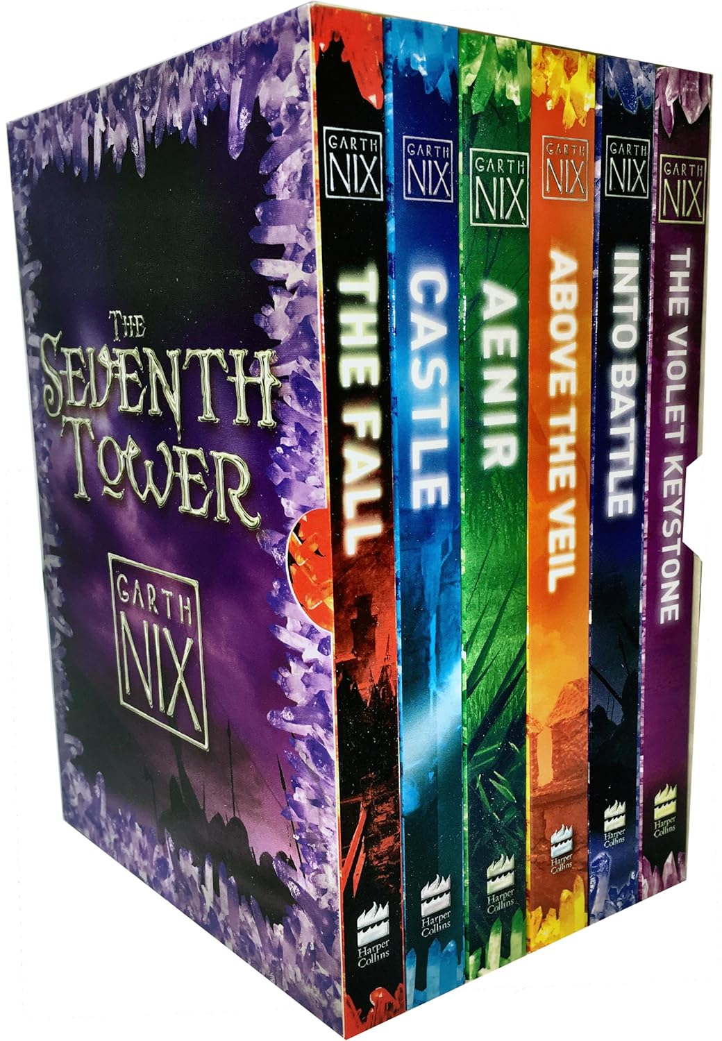 Garth Nix The Seventh Tower Collection 6 Books Box Set - Lets Buy Books