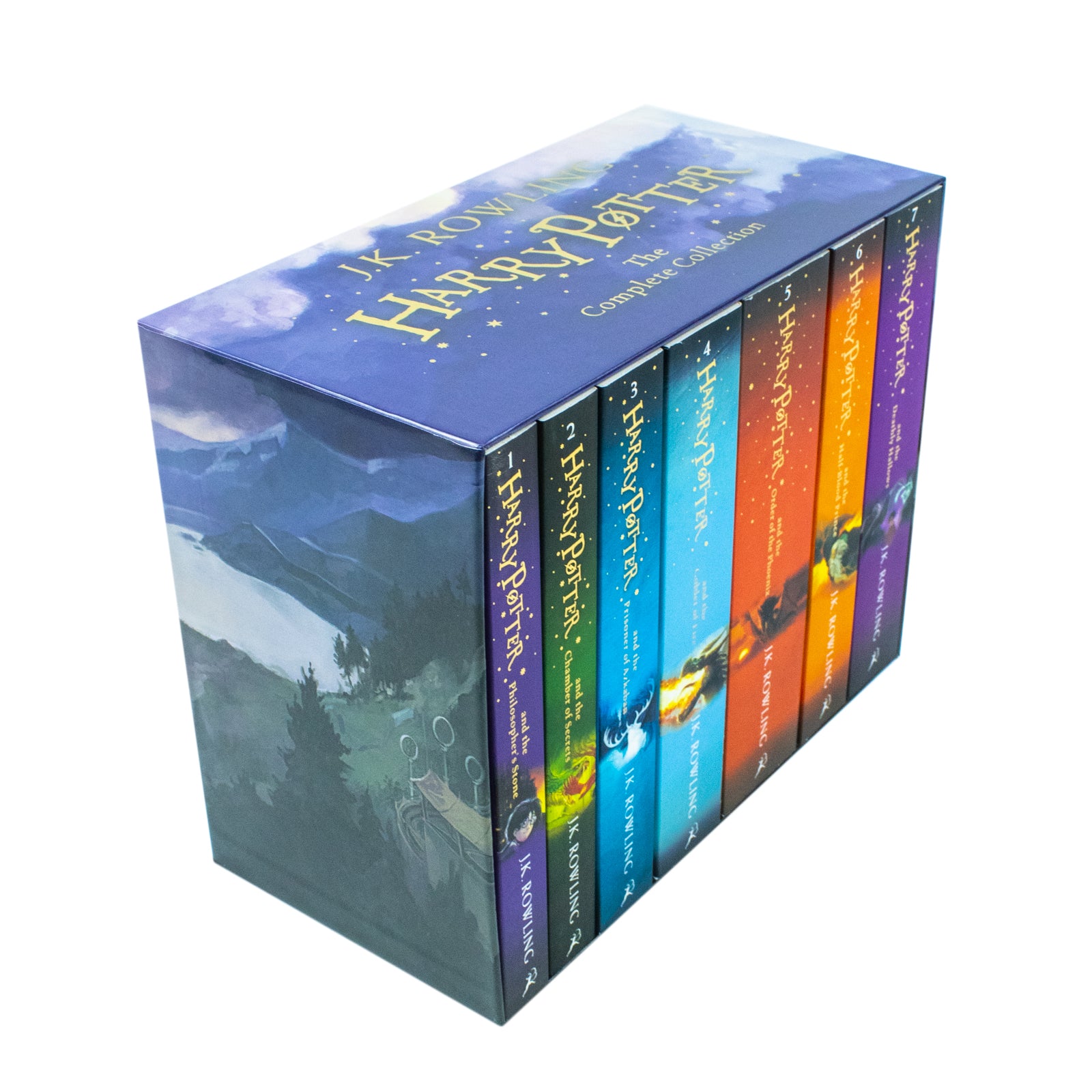 Harry Potter Children's Collection: The Complete Collection J K Rowling Paperback - Lets Buy Books