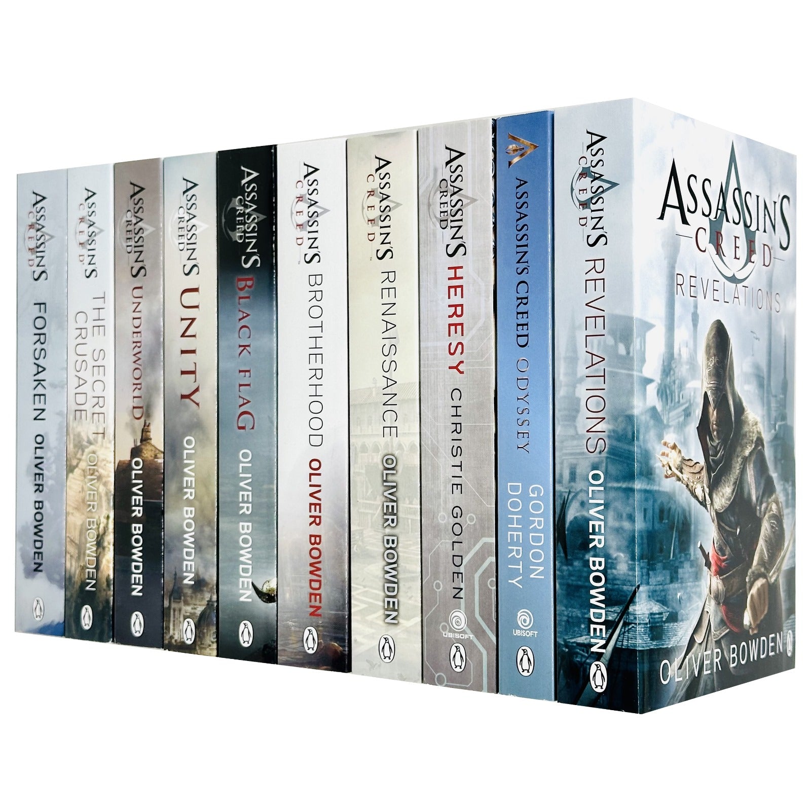 Assassin’s Creed Official 10 Book Set Renaissance Brotherhood Revelations Odyssey - Lets Buy Books