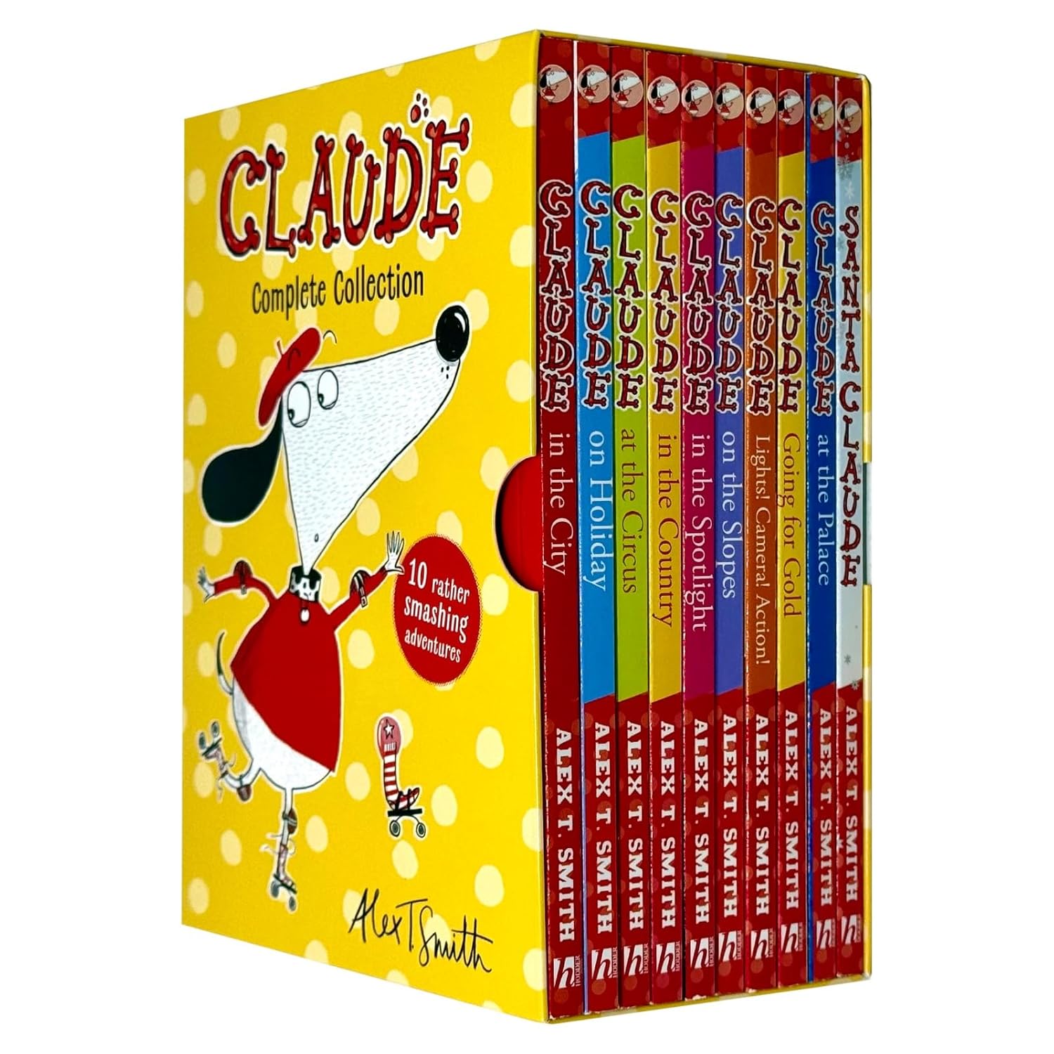 Claude Collection by Alex T. Smith 10 Books Box Set - Ages 5–9 - Paperback - Lets Buy Books