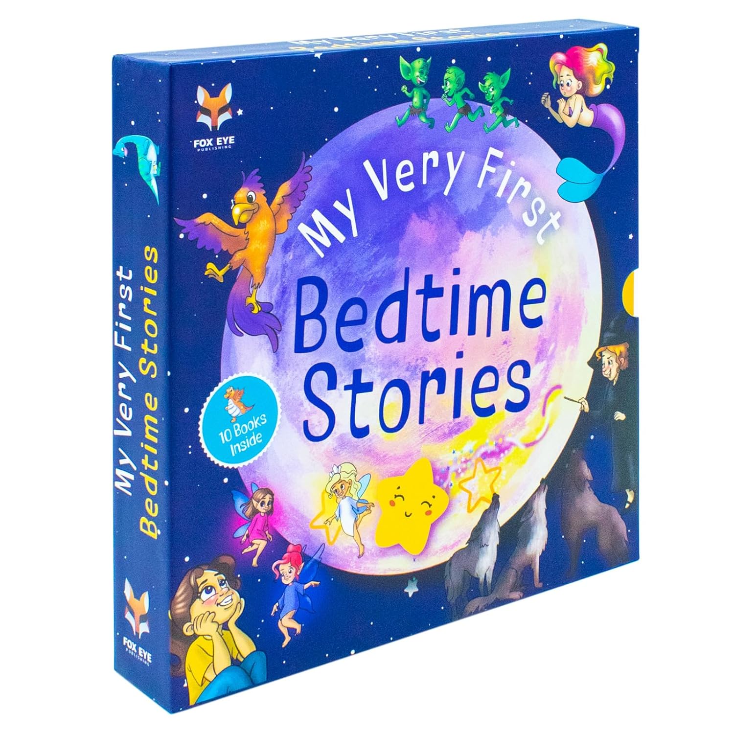 My Very First Bed Time Stories 10 Books Collection Set Delicate Dinosaur, Energetic Elf, Daring Dragon - Lets Buy Books
