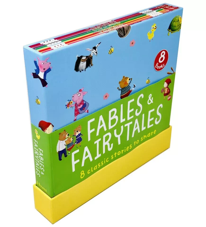 Fables and Fairytales Classic Picture by Miles Kelly 8 Books Collection Box Set - Lets Buy Books