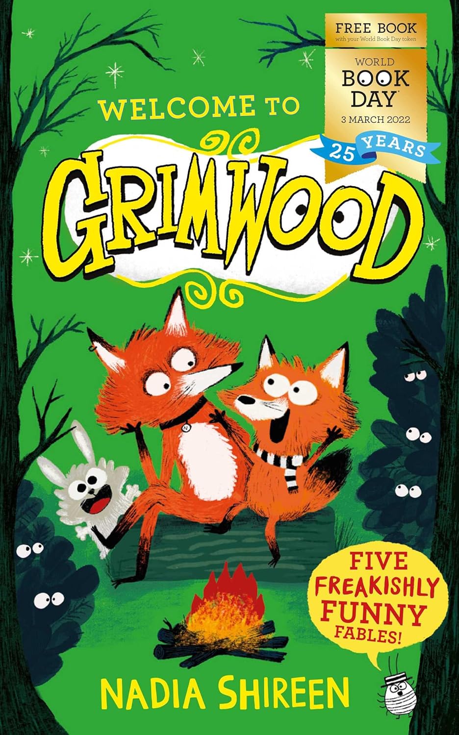 Grimwood: Five Freakishly Funny Fables by Nadia Shireen World Book Day 2022 - Lets Buy Books