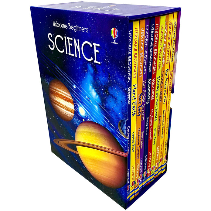 Usborne Beginners Science Series 10 Books Collection Box Set Earthquakes and Tsunamis by Usborne