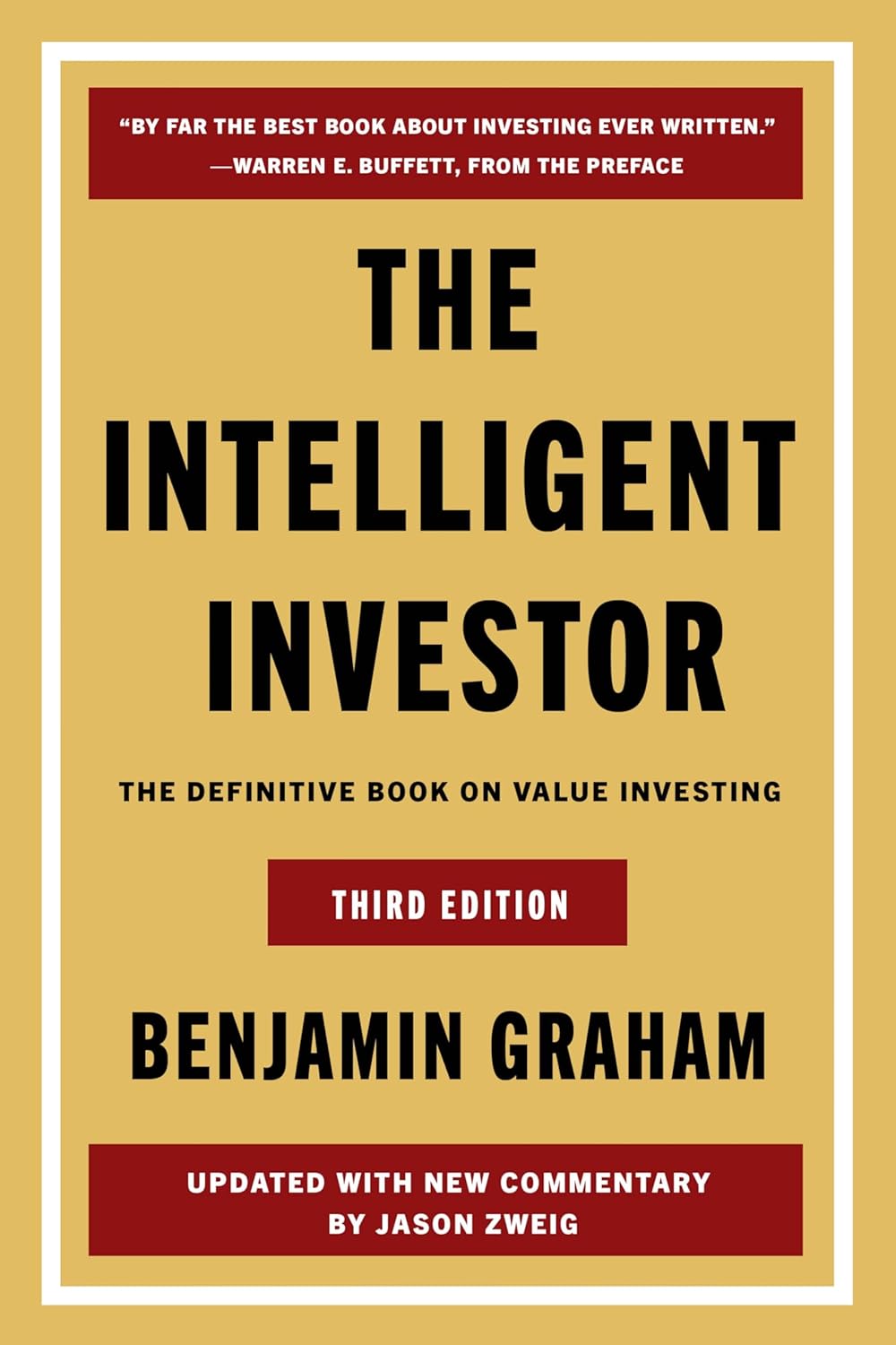 Intelligent Investor: The Definitive Book on Value Investing - A Book of Practical Counsel - Lets Buy Books